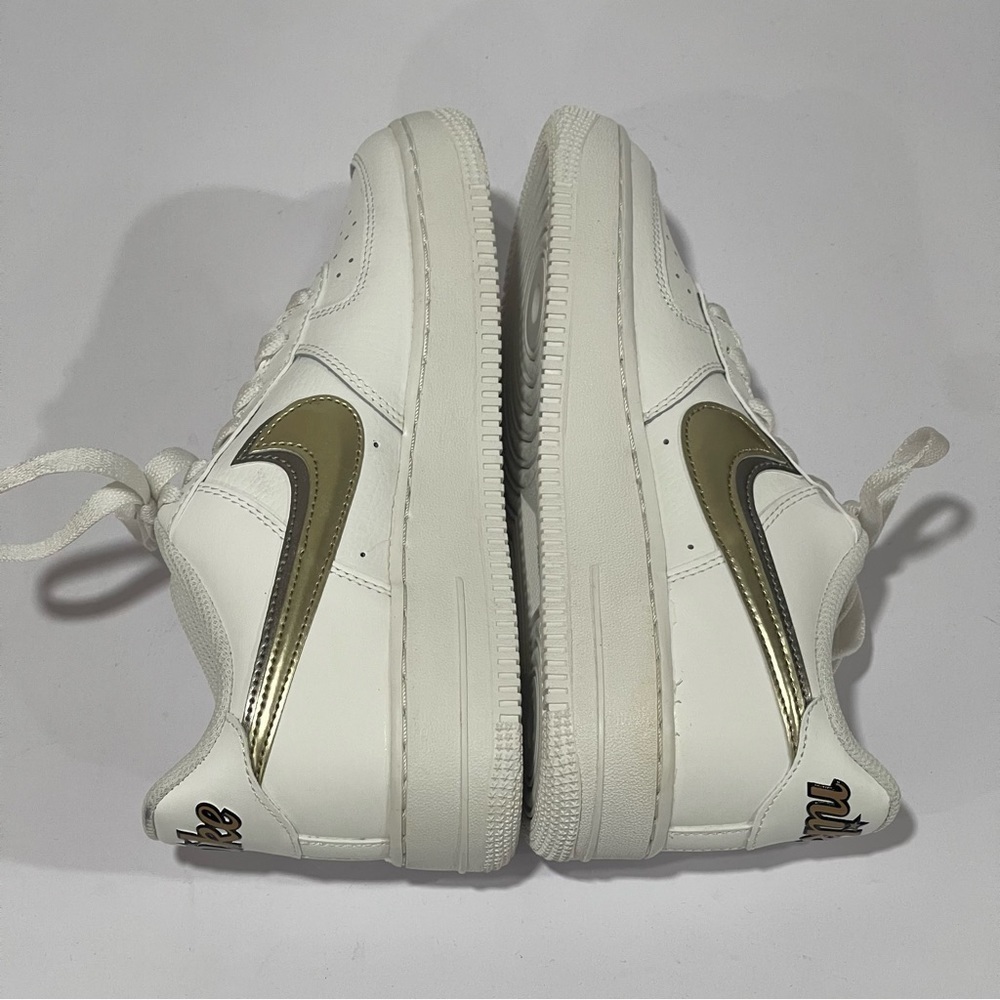 Nike Girls Air Force 1 LV8 Casual Shoes (DH9595-001) Youth - White Sz 6 - Picture 6 of 12